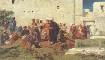 Eugene Fromentin Moorish Burial (san25)